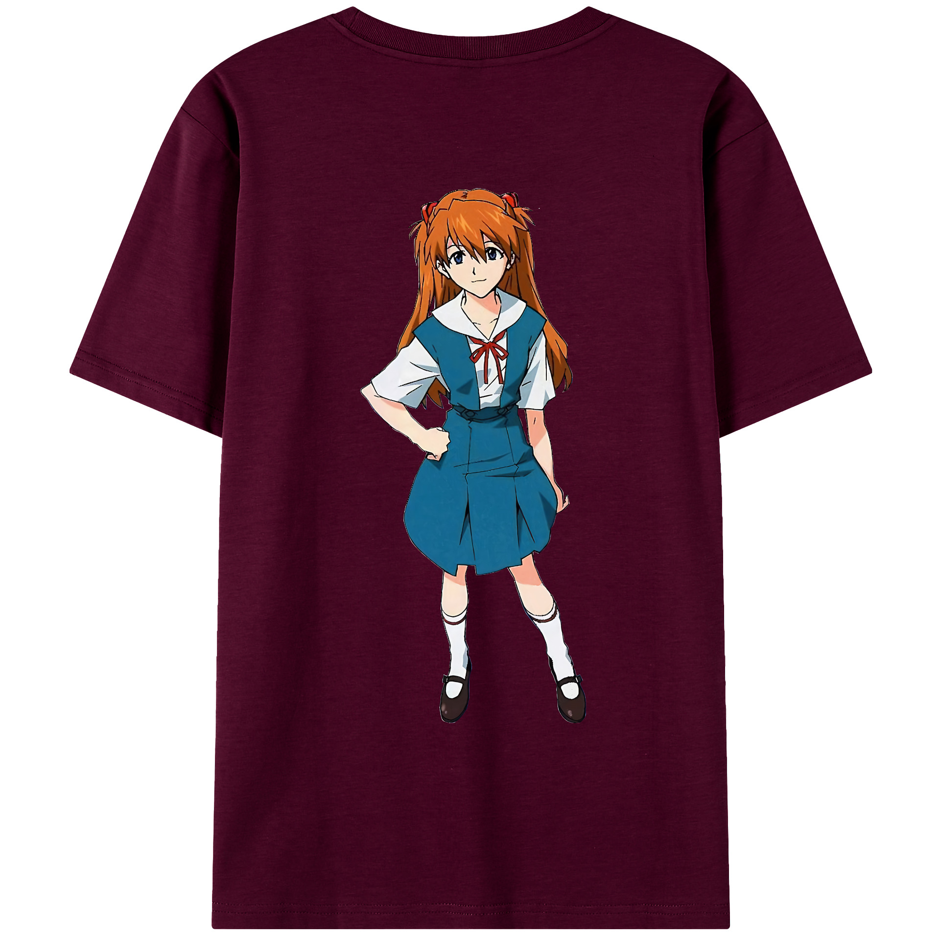 （画像用） EVA 新世紀エヴァンゲリオン レディース半袖Tシャツ(バックプリント)